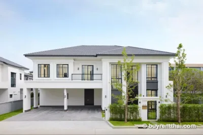 Yen Akat housing project, Don Mueang, near the airport. Si Kan Don Mueang Bangkok - 1