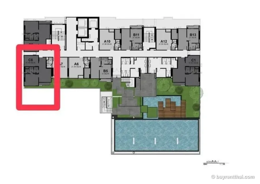 FOR RENT / SALE : Rhythm Asoke1, two bedrooms Makkasan Rat Thewi Bangkok 2