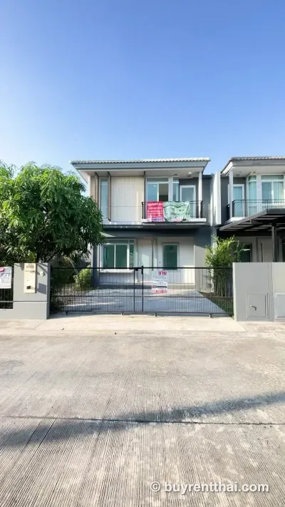 บ้านแฝดสไตล์บ้านเดี่ยว! อินนิซิโอ3 ปิ่นเกล้า-วงแหวน ทําเลเดินทางสะดวก ใกล้ทางด่วนและแหล่งช้อปปิ้งราคาดีที่สุด! Sala Klang Bang Kruai Nonthaburi - 1
